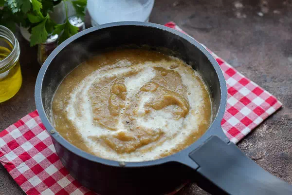 грибной суп-пюре со сливками рецепт фото 8